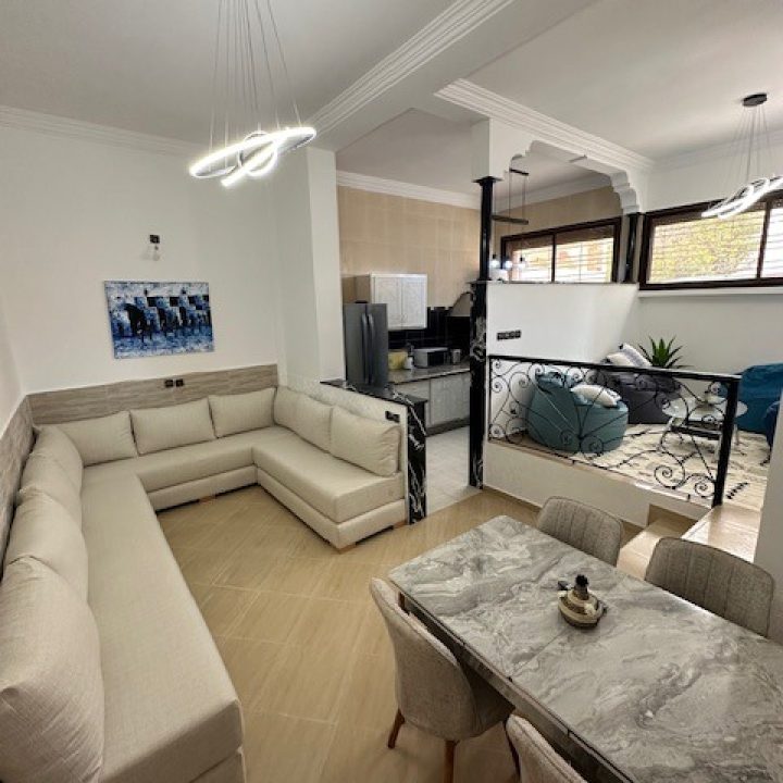 salon et pouf